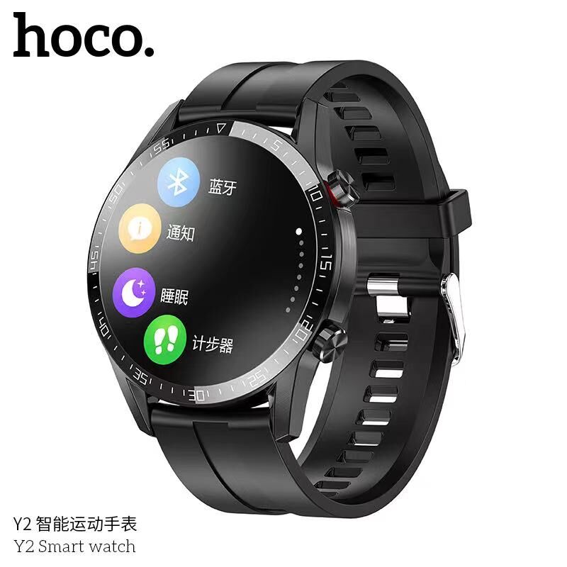 Смарт-часы HOCO Y2, водонепроницаемые, черный 2
