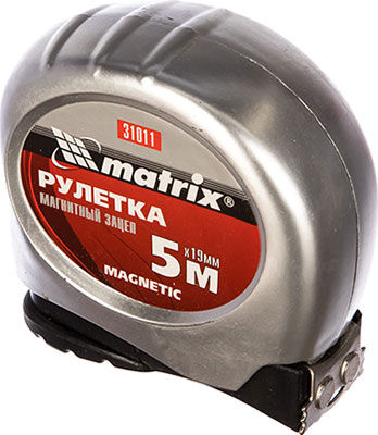 Рулетка Matrix 31011 Magnetic 5 м х 19 мм магнитный зацеп