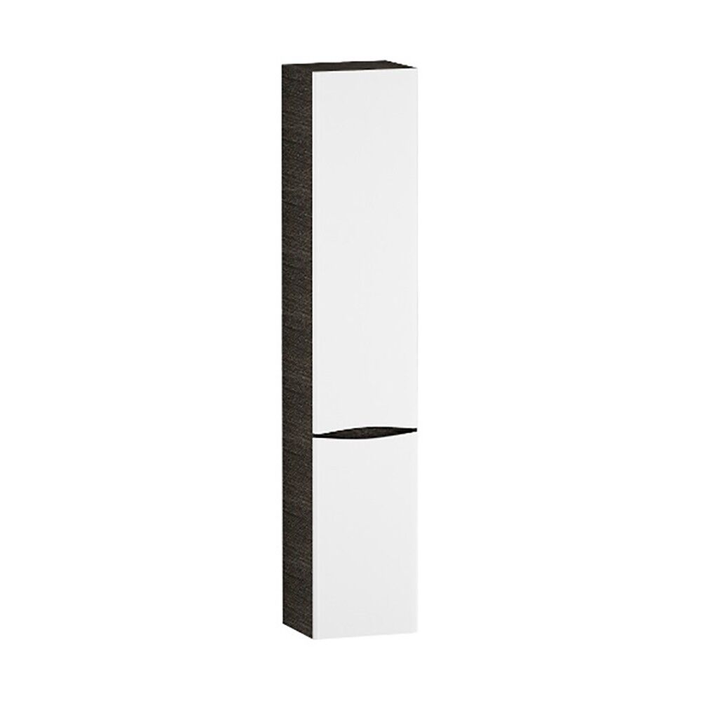 Шкаф-колонна, подвесной, правый, 35 см, двери, венге, текстурированный M80CHR0356VF Like