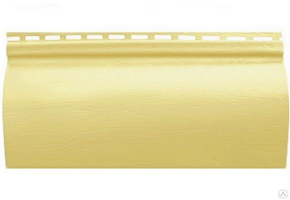 Сайдинг виниловый для наружной отделки золотистый Альта Профиль 0.2x3.1 м однопереломный бревно