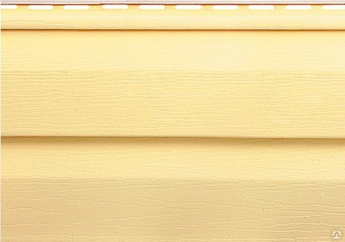 Сайдинг виниловый для наружной отделки жёлтый Альта Профиль Kanada Престиж 0.23x3.66 м корабельная доска