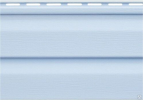 Сайдинг виниловый для наружной отделки голубой Альта Профиль Kanada Престиж 0.23x3.66 м корабельная доска