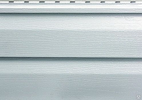 Сайдинг виниловый для наружной отделки светло-серый Альта Профиль 0.23x3.66 м корабельная доска