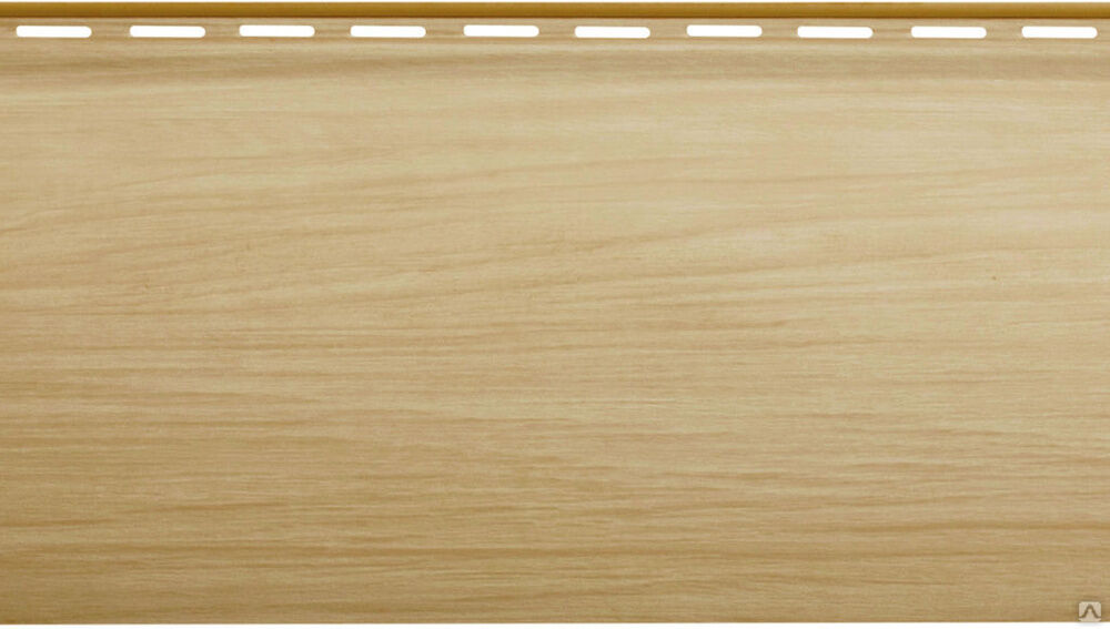 Сайдинг виниловый для наружной отделки бук Альта Профиль 0.2x3.1 м однопереломный бревно