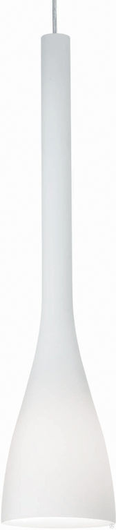 Светильник подвесной IDEAL LUX 035666 FLUT SP1 BIG BIANCO 1x60W E27 220V IP 2