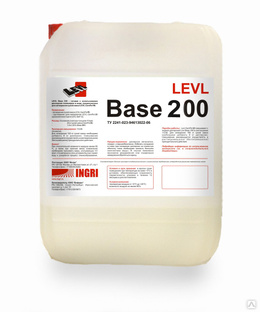 LEVL Base 200 от INGRI Грунтовочный состав для подготовки бетонного основания перед нанесением цементных и полимерцементных покрытий