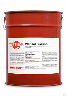 Промывочный состав на основе эфиров для очистки оборудования Wetisol S-Wash 