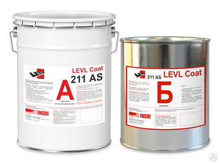 LEVL Coat 211 AS от INGRI Двухкомпонентный цветной материал на эпоксидной основе для полученияокрасочных антистатических покрытий