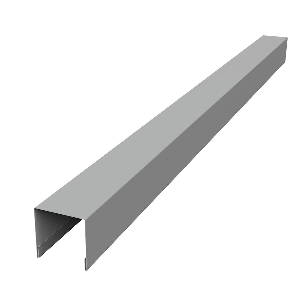 Планка дверная-околооконная, цвет корица. Elfa направляющая настенная. Elfa настенная направляющая 30. Лицевая вертикальная планка. Планка вертикального стыка 30х30х3000 (цвет- золотой дуб).