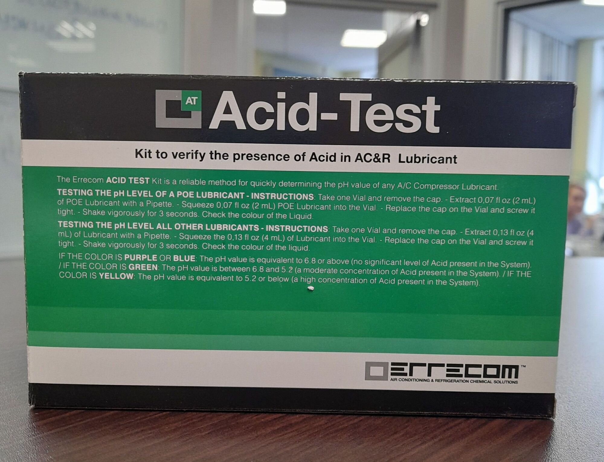 Тест кислотности Acid-Test для всех типов масла (RK1349.S1)