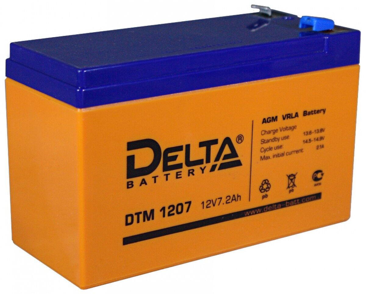 Аккумуляторная батарея Delta DTM 1207