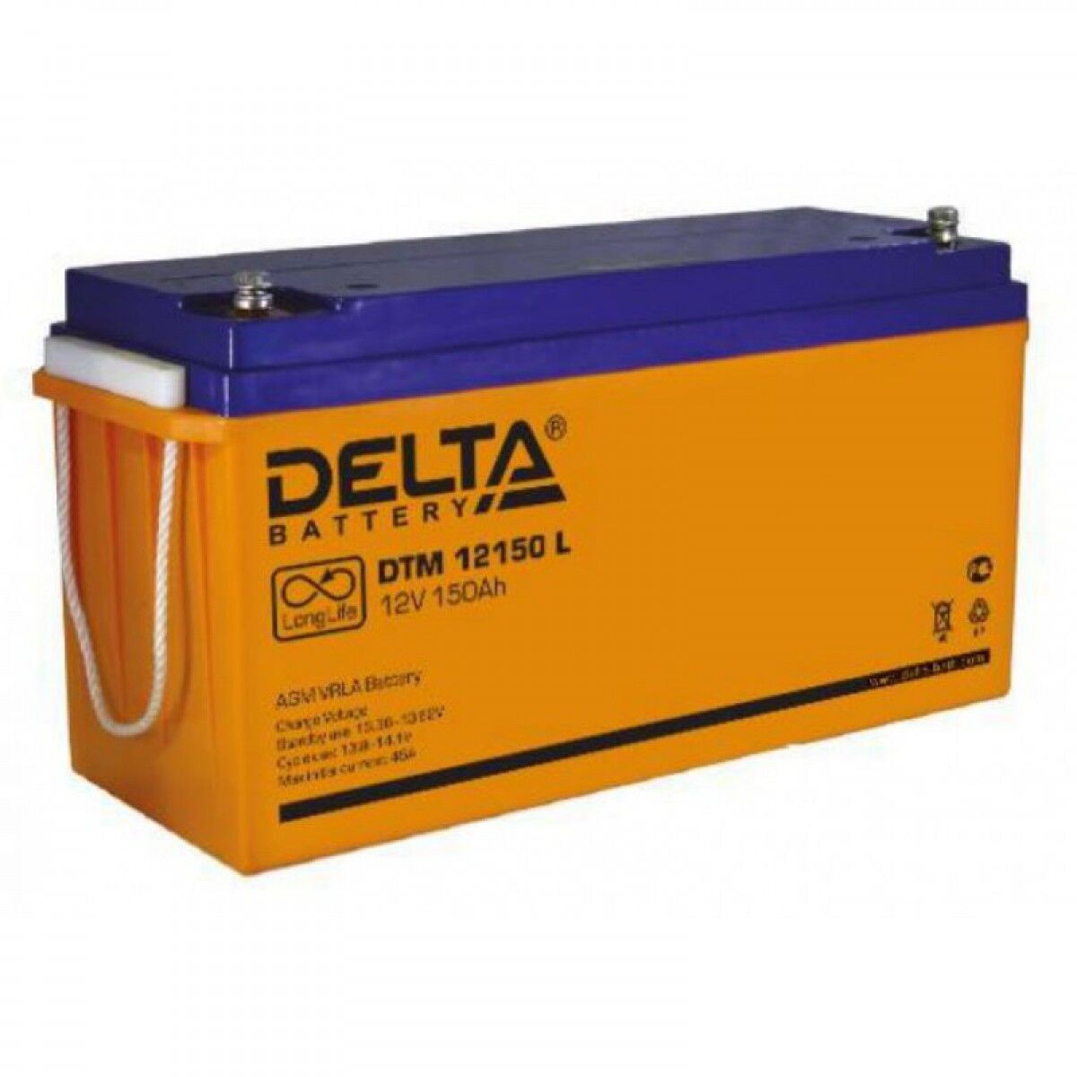 Аккумуляторная батарея Delta DTM 12150 L