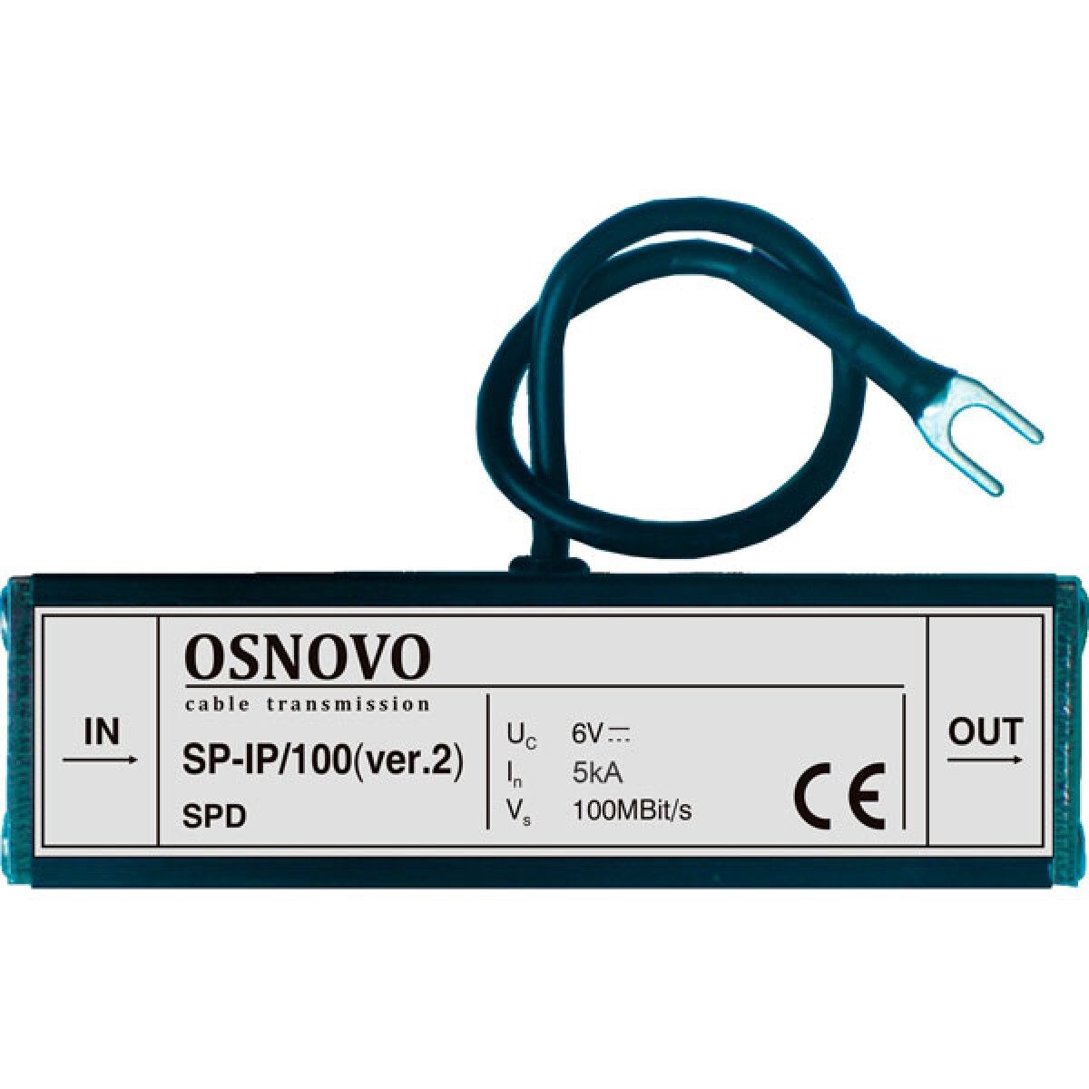 Устройство грозозащиты OSNOVO SP-IP/100(ver2)