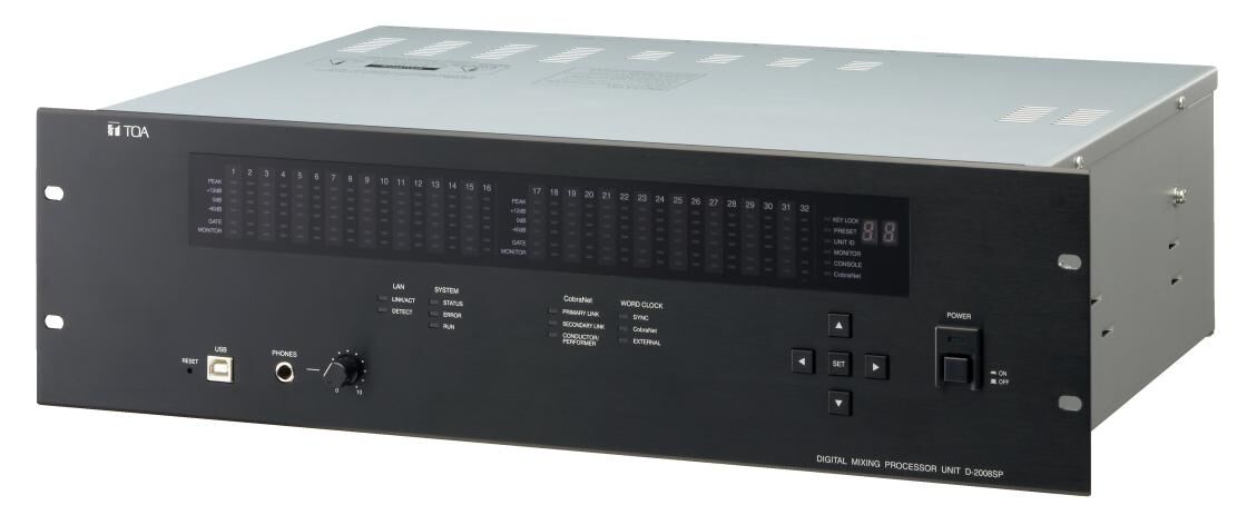 Оборудование для систем звукового оповещения и музыкальной трансляции Toa d-2008sp ce
