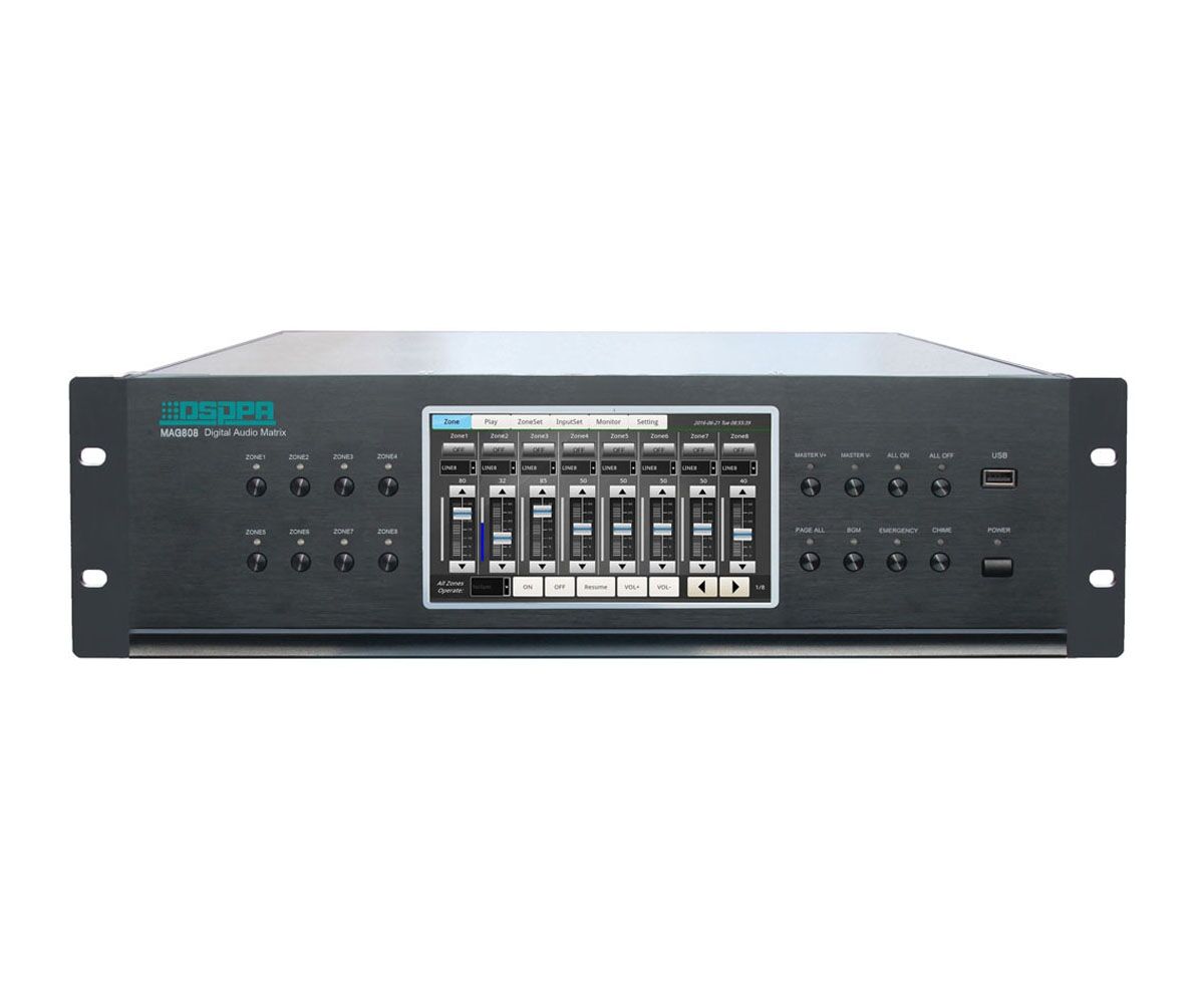 Оборудование для систем звукового оповещения и музыкальной трансляции Dsppa mag-808