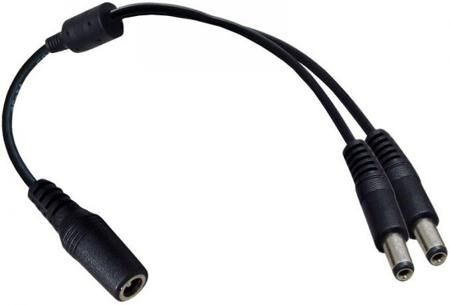 Соединительный кабель для линии питания: 2 штекера (2,1x5,5x9,5мм). Длина: 30см. Lazso wp111-30