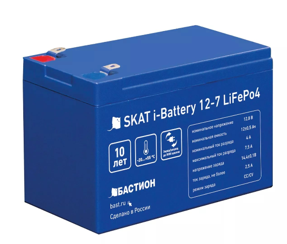 Аккумулятор Бастион Skat i-Battery 12-7 LiFePo4