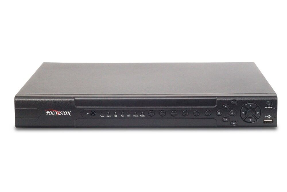 IP Видеорегистратор гибридный Polyvision PVDR-A8-04M1 v.2.9.1