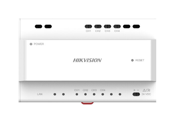 Блок аудио/видео согласования для 2-х проводной системы Hikvision ds-kad704