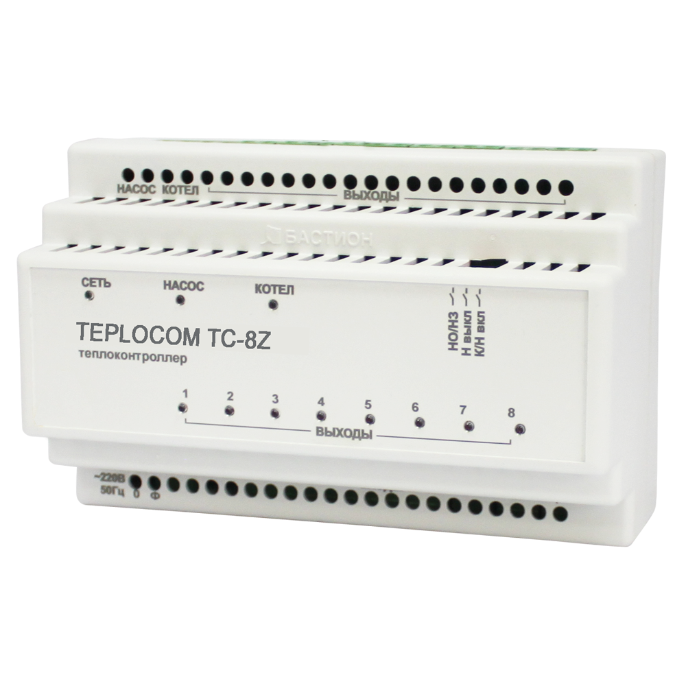 Теплоконтроллер TEPLOCOM Луч TC-8Z Бастион