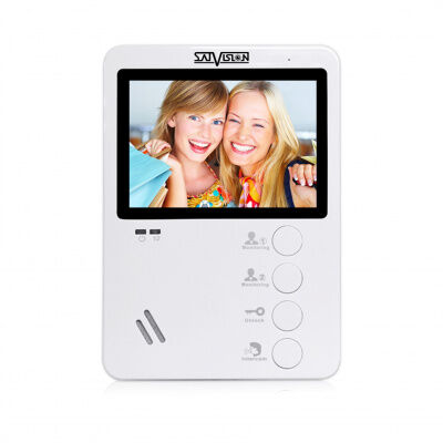 Монитор видеодомофона Satvision SVM-414 (white)