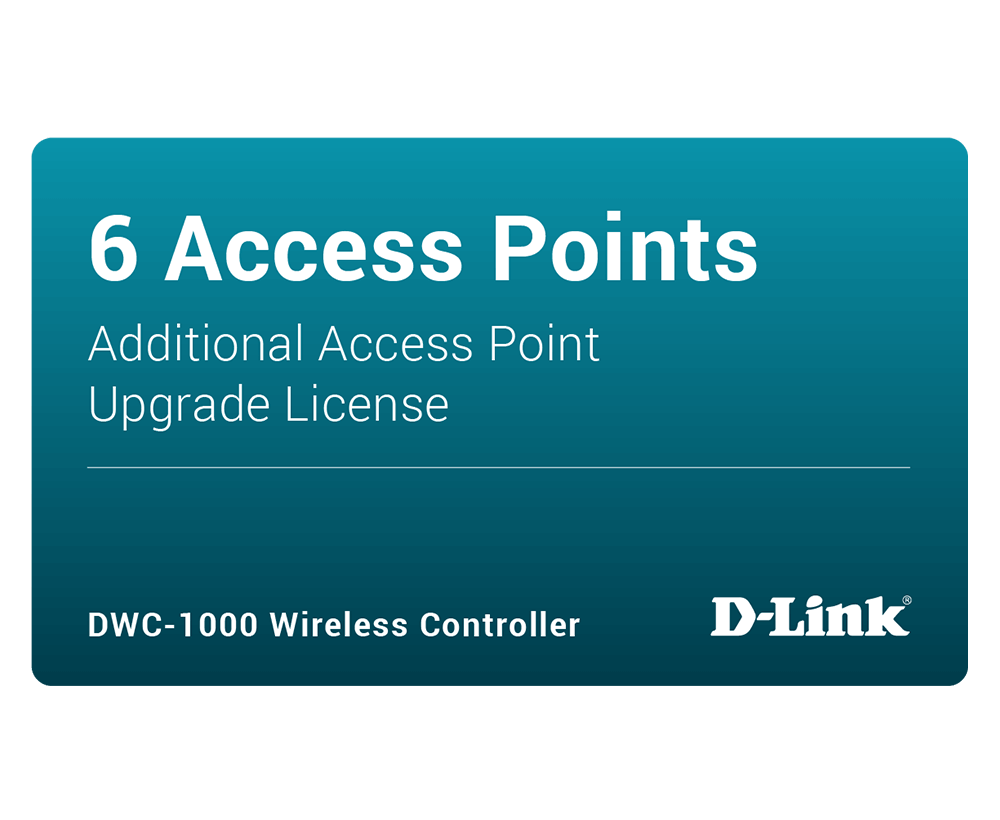 Программное обеспечение для систем контроля доступа D-Link DWC-1000-AP6-LIC