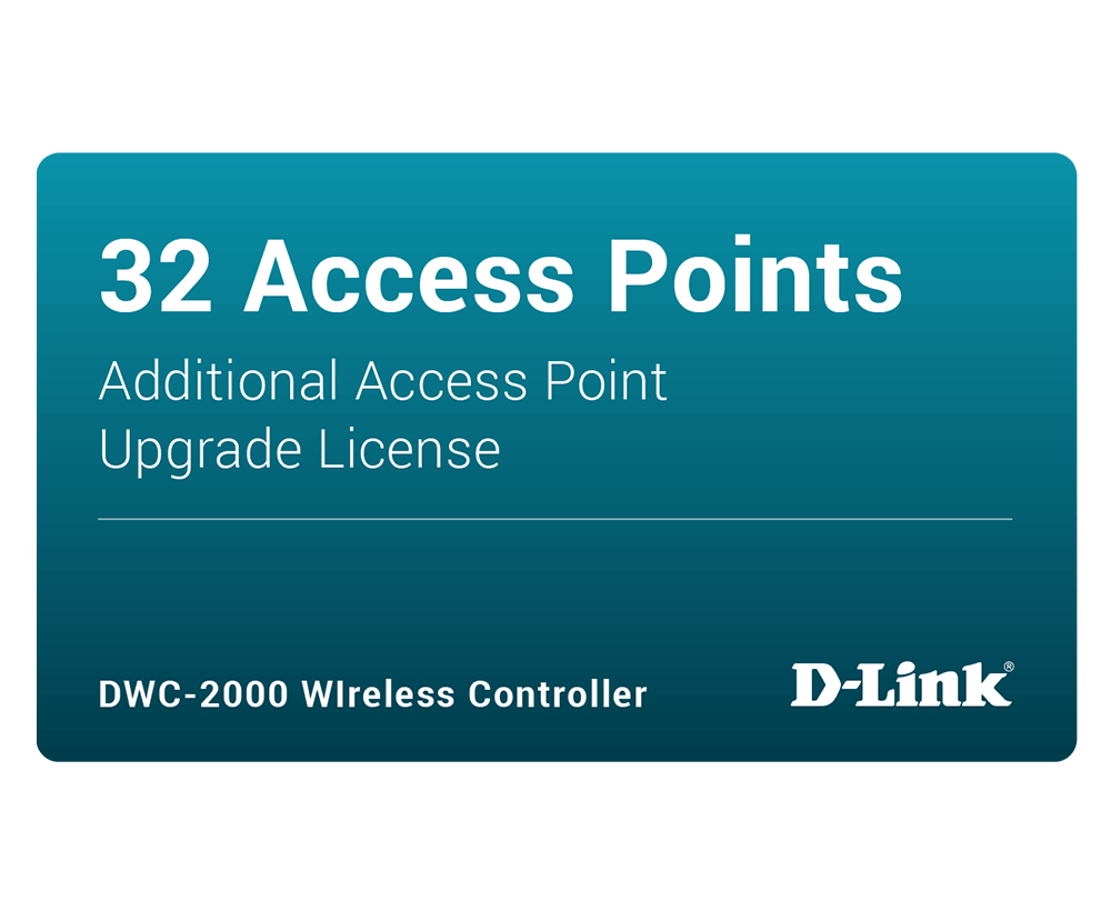 Программное обеспечение для систем контроля доступа D-Link DWC-2000-AP32-LIC