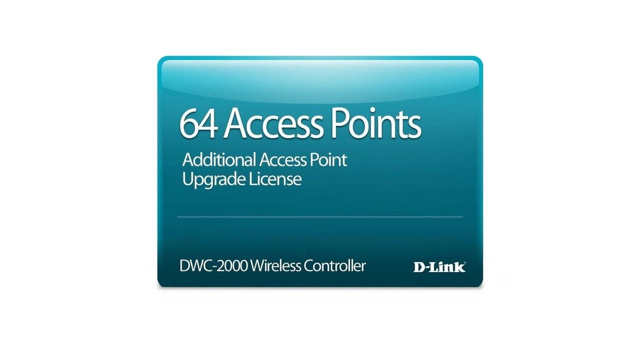 Программное обеспечение для систем контроля доступа D-Link DWC-2000-AP64-LIC
