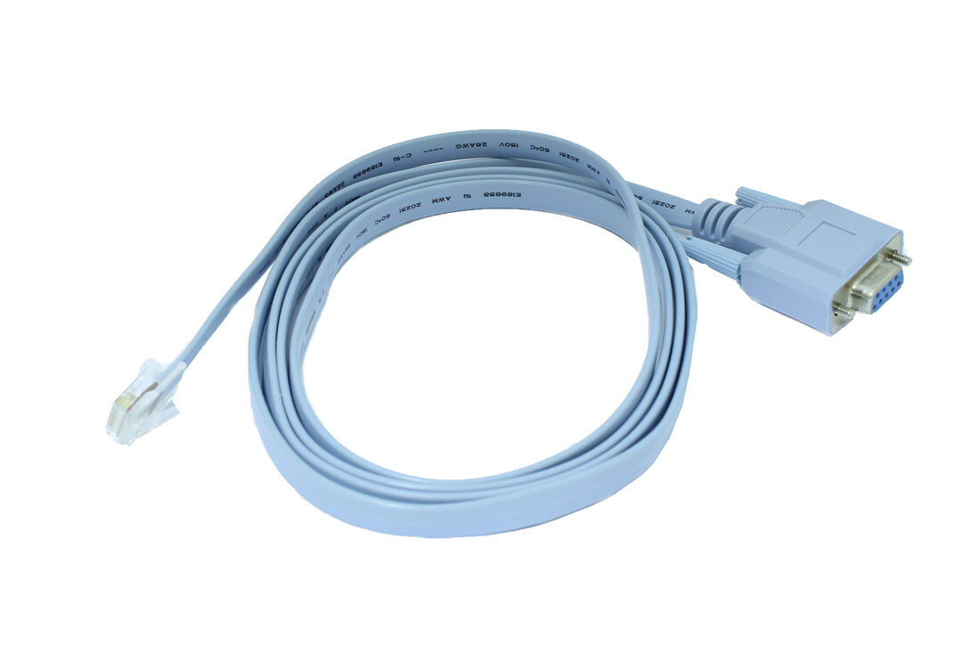 Консольный кабель для подключения сетевого оборудования к компьютеру OSNOVO Console-RJ45-DB9F
