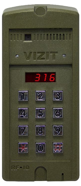Плата печатная Vizit зип бвд-316fcp