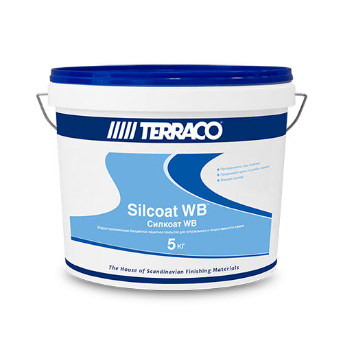 Водоотталкивающая инъекционная гидроизоляция Terraco покрытие для защиты стен и фасадных минеральных покрытий SILCOAT WB