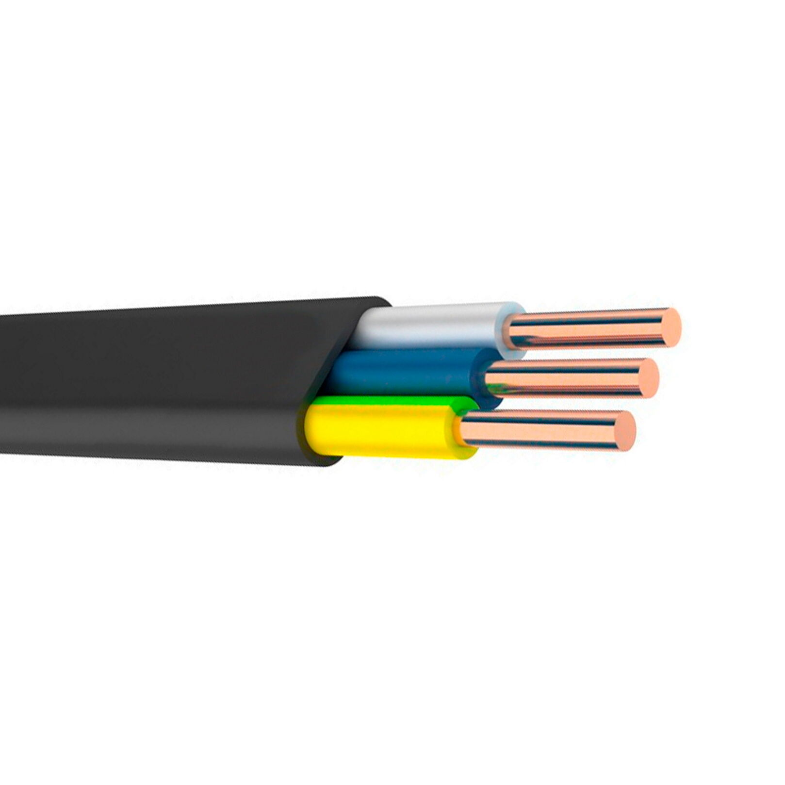 ВВГнг (А)-LS кабель 3х2.5-0.66кВ  в Твери - цены в каталоге .