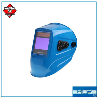 Щиток сварщика с самозатемняющимся светофильтром Solaris ASF 800 S  Blue 