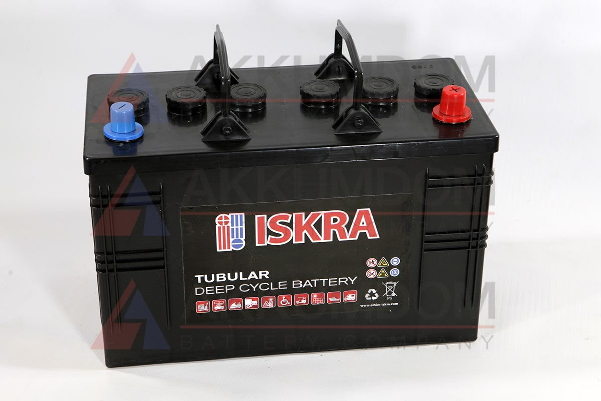 Аккумулятор тяговый Iskra ELT 12-90 12 В 90 Ач кислотный