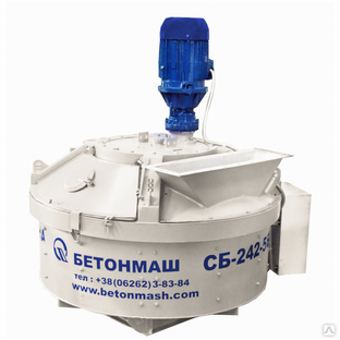 Планетарный бетоносмеситель Бетонмаш СБ-242-5К 