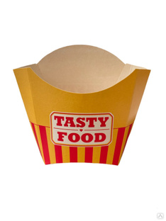 Коробка для картофеля фри 80 гр Tasty Food #1
