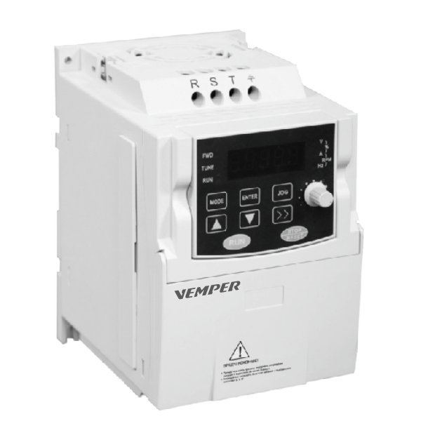Частотный преобразователь 0,75 кВт VR100-0075S2B (220В)