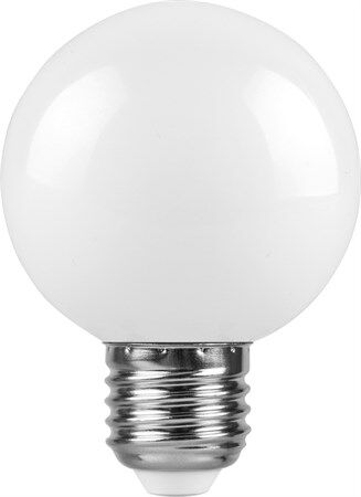 Лампа светодиодная декоративная (для гирлянд), LB-371 (3W) 230V E27 2700K для белт лайта G60
