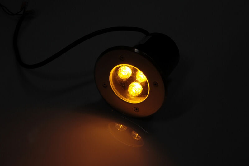 G-MD106-Y грунтовой LED-свет желтый D120, 3W, 12V FLESI-NEON