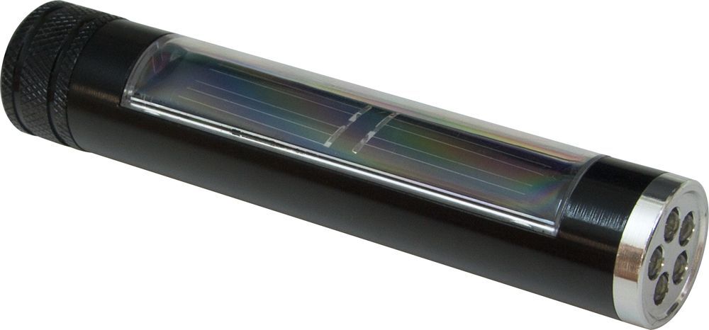 Фонарь светодиодный на солнечной батарее, 5 LED (литиевая батарея), 8 часов, 24*122mm, Е715 Feron