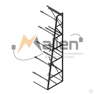 Кабельный стеллаж для бухт 6 05