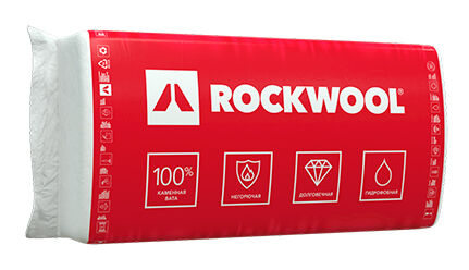 Минвата ROCKWOOL Каркас Баттс (1000x600x50) 12 шт (7,2 м2, 0,36 м3) в упаковке