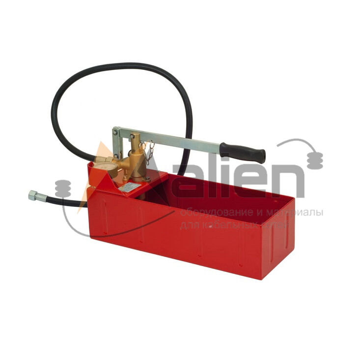 Ручной насос (опрессовщик труб) для гидравлических испытаний систем отопления давлением до 25 бар РНИ-25 МАЛИЕН