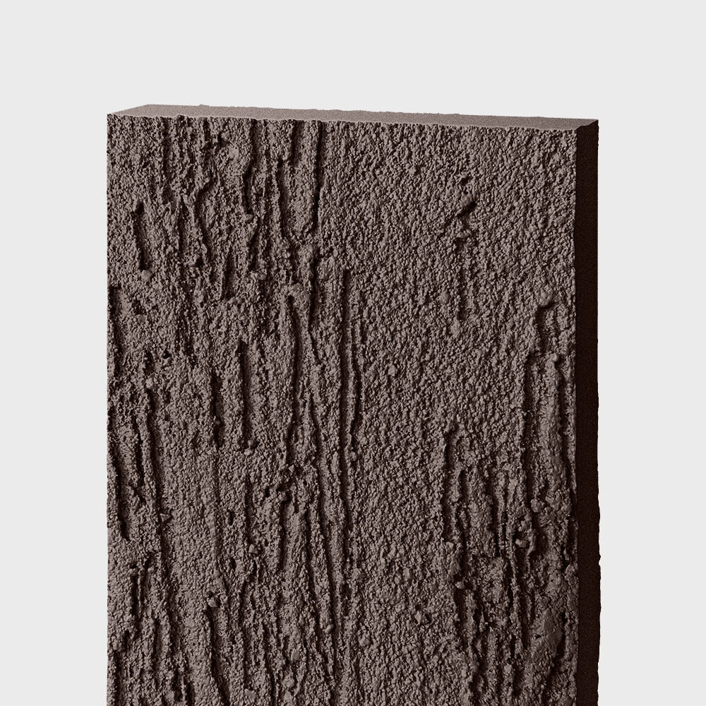 Фиброцементные панели БетЭко муар с фактурой дерево короед. Цвет бм 8017