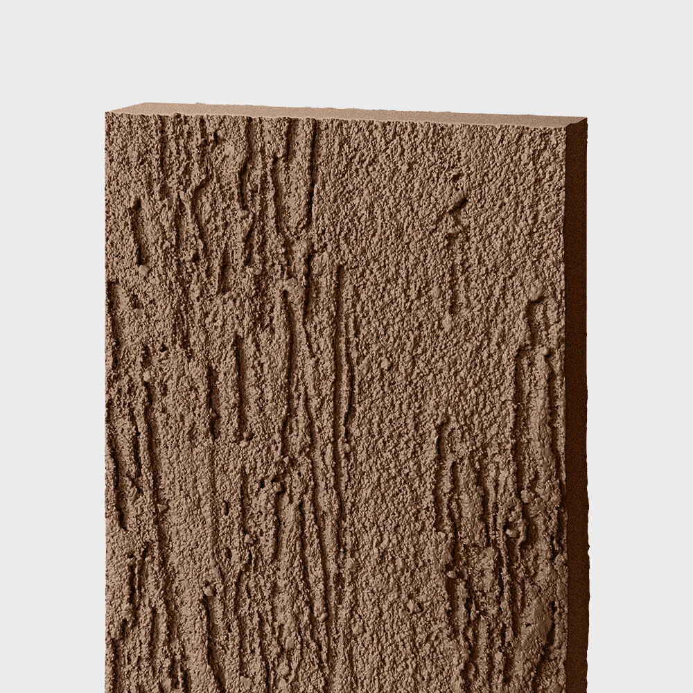 Фиброцементные панели БетЭко муар с фактурой дерево короед. Цвет бм 8024