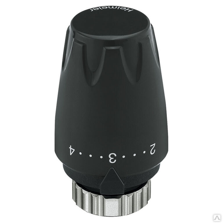 Термостатическая головка DX, RAL9005 (черная)