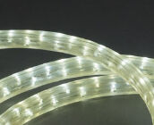 LED-CUFL-3W-100M-220V-1.67CM-W3(Белый холодный оттенок), светодиодная гирлянда дюралайт белый цвет, чейзинг, 100м, D 11*