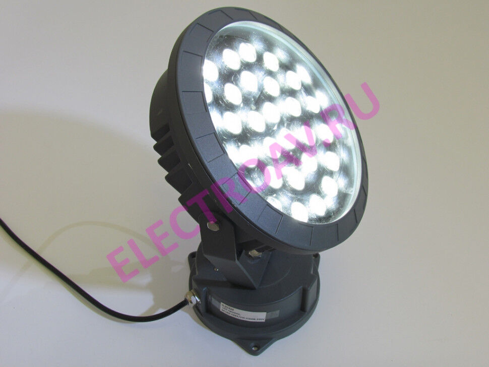 G-DT219 LED прожектор поворотный на кронштейне, 30LED CREE/1W, 6300K-6500К, 30W, световой поток 3300лм,110лм/W, 220V, IP
