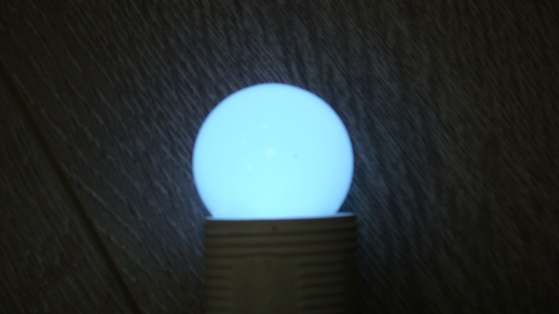 LED лампа - шарик с цоколем E27, 40 мм, (5 светодиодов), матовые, синий, G-Q009B LED-Lamp-E27-40-5-B
