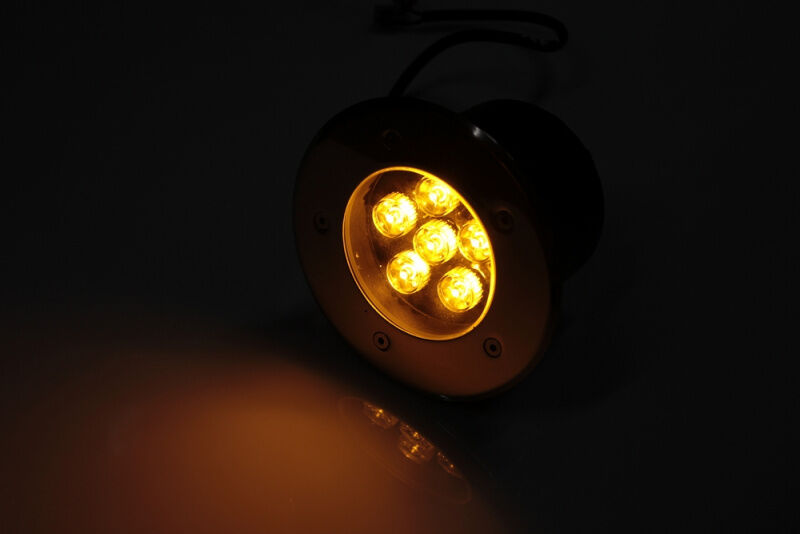 G-MD100-Y грунтовой LED-свет желтый D150, 6W, 12V FLESI-NEON
